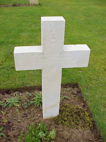 [LAC JJ Beausoleil Grave Marker]