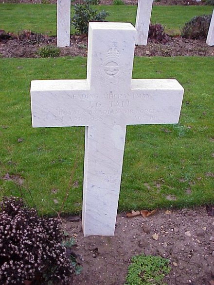 [LAC JG Tait Grave Marker]