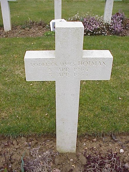 [Mr RJ Holman Grave Marker]