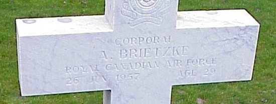 [Cpl A Brietzke Grave Marker]