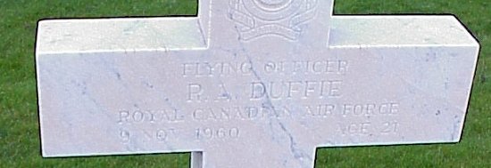 [F/O RA Duffie Grave Marker]