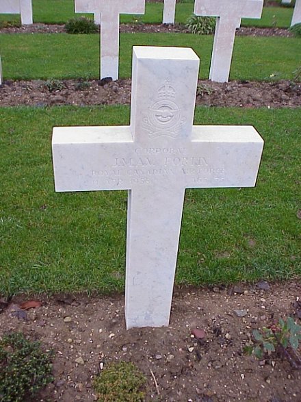 [Cpl JMAV Fortin Grave Marker]