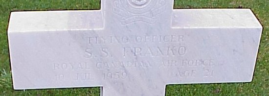 [F/O SS Franko Grave Marker]